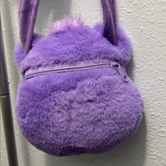 Purple Plush CareBear Bag - Picture 2 of 3